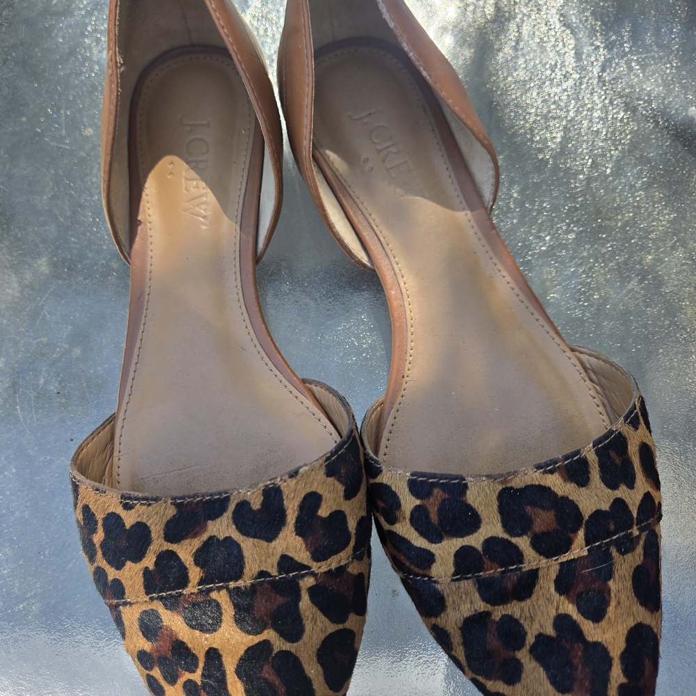 J. Crew Leopard Print Women's Flats